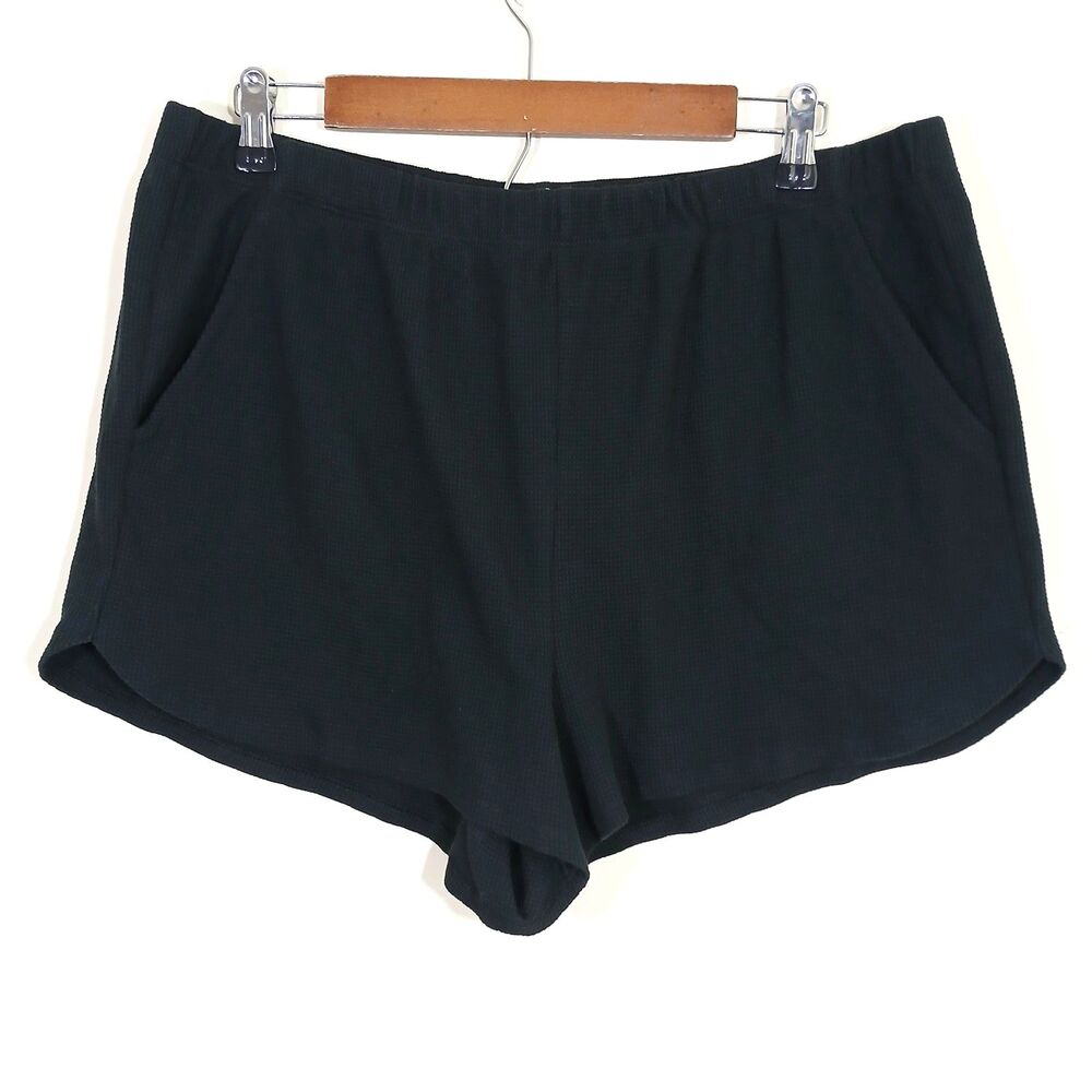 Old Navy Womens Large Black Shorts Sporty Casual Gym Wear Mom Running Breathable
